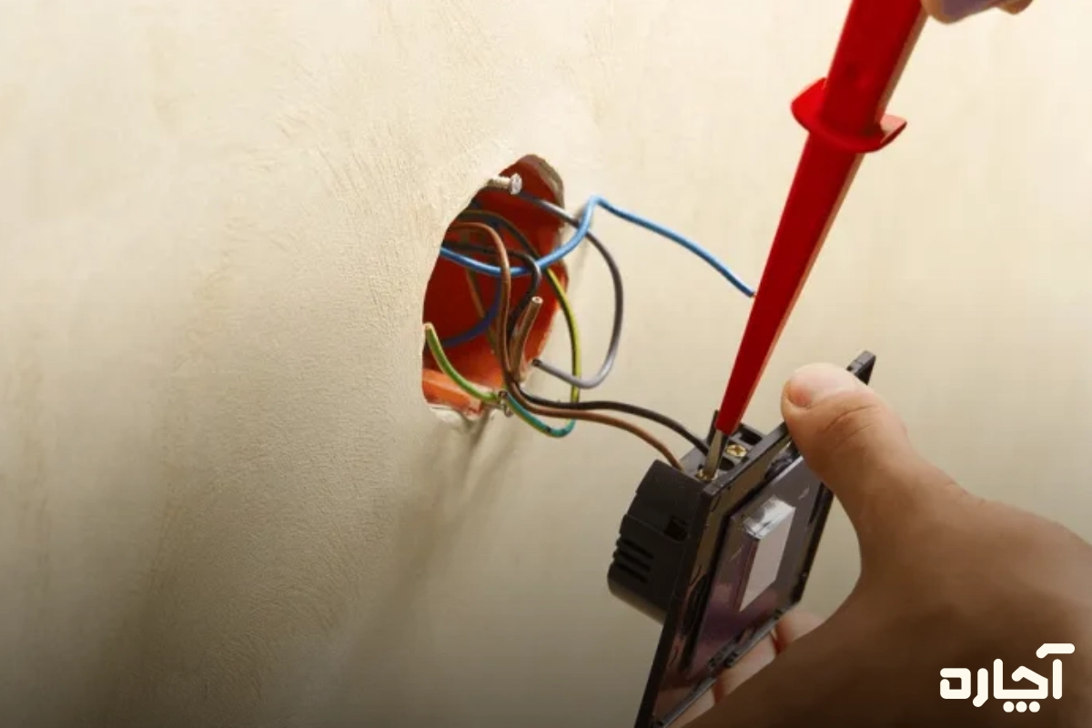 جزئیات انواع سیم کشی در ساختمان برای روشنایی و پریز