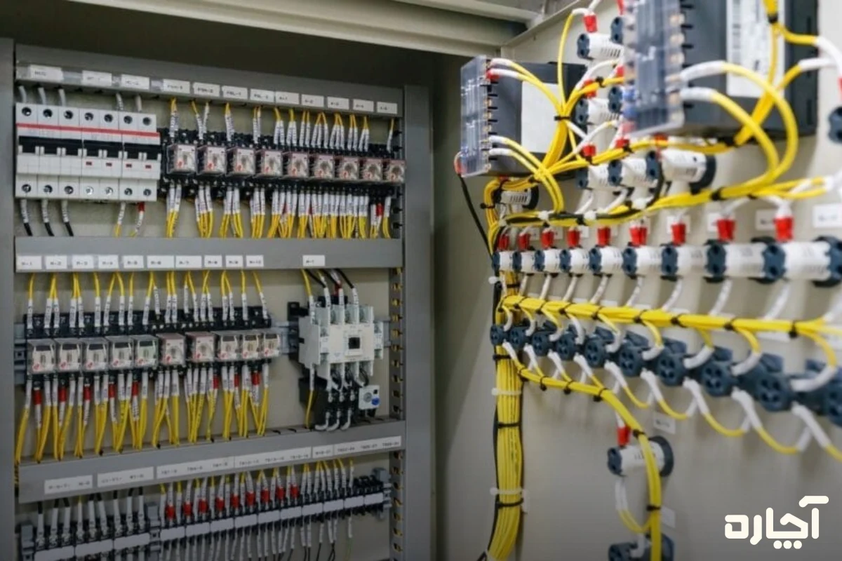 انواع سیم کشی ساختمان به صورت جعبه تقسیم