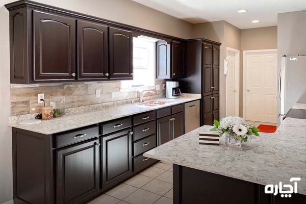 بازسازی ساختمان - انواع کابینت آشپزخانه