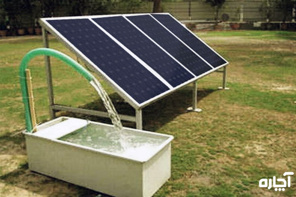 نحوه کار پمپ آب خورشیدی