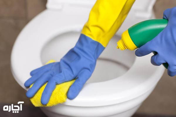 نظافت سرویس بهداشتی منزل