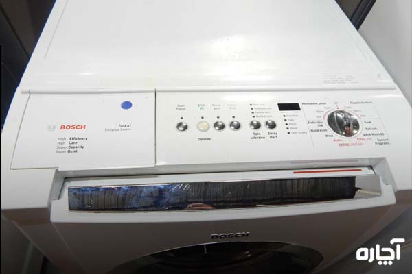 ارور ماشین لباسشویی بوش سری 8