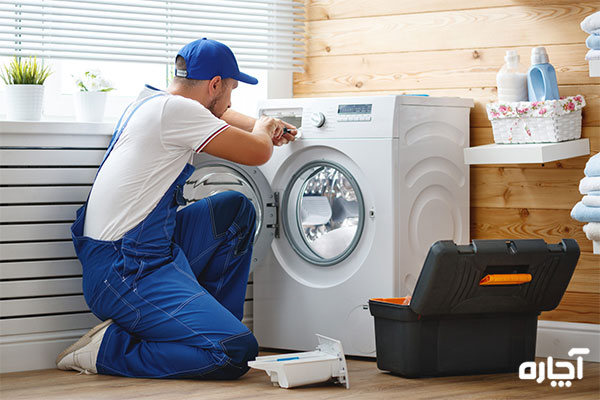 بررسی علت خشک نکردن ماشین لباسشویی