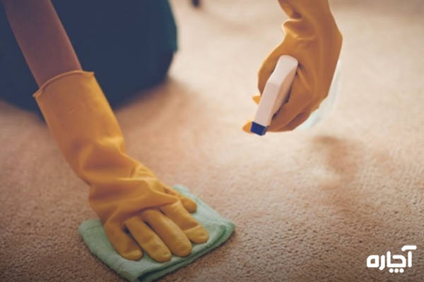 کدر شدن فرش پس از شستشو