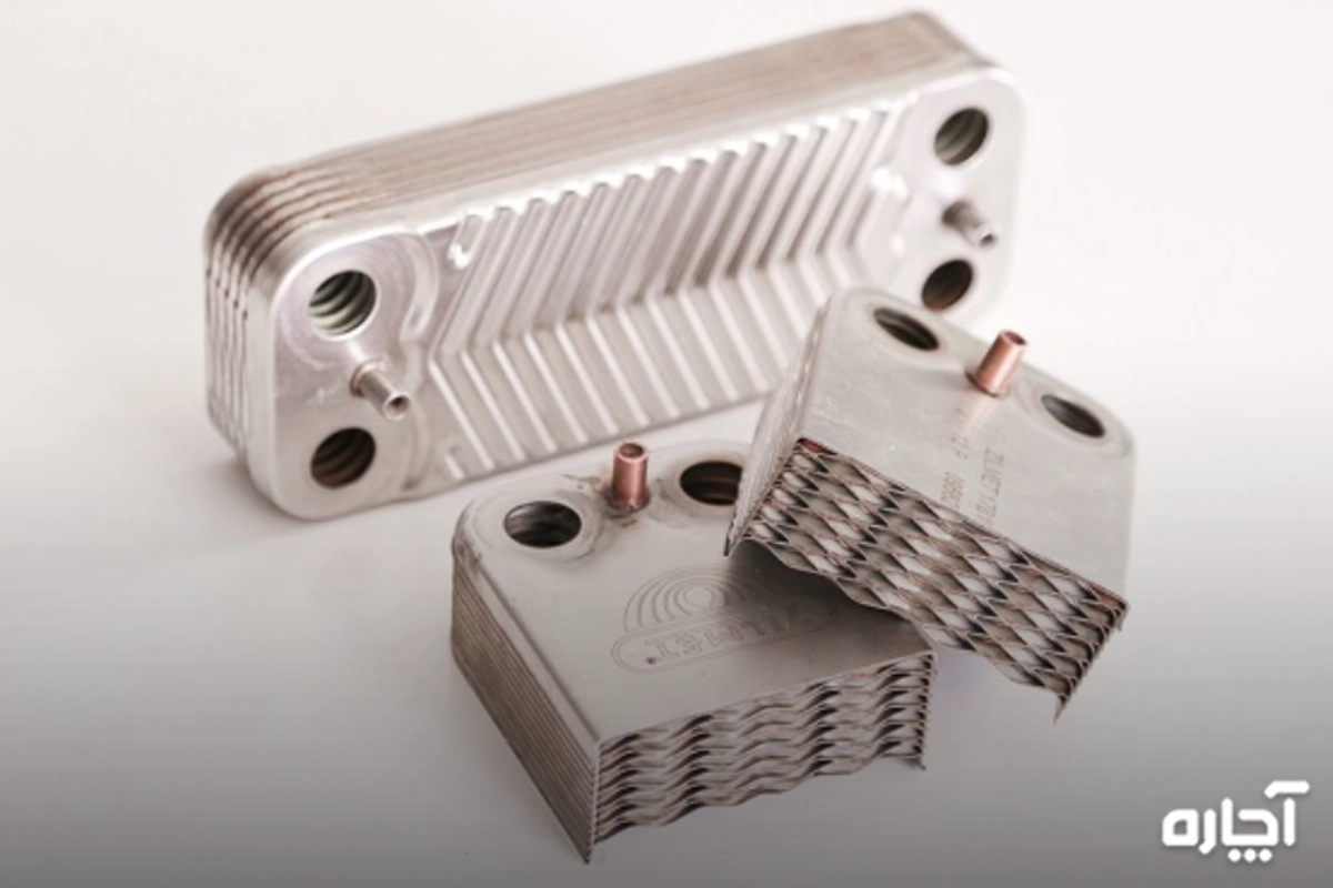 مقدمات آموزش رسوب زدایی مبدل ثانویه پکیج