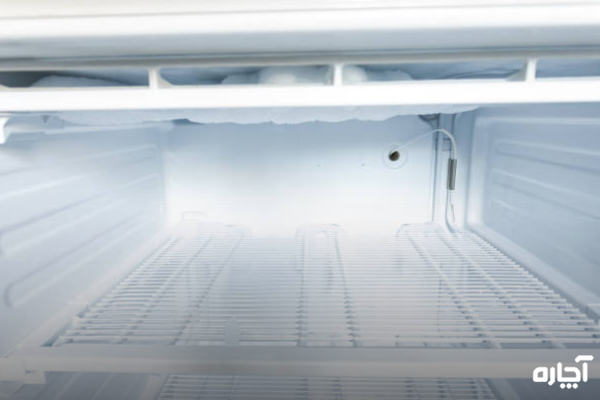 دیفراست نکردن یخچال به دلیل خرابی ترمودیسک