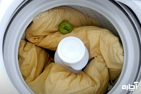 شستن کوسن مبل با لباسشویی
