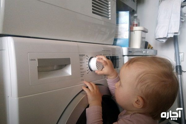 قفل کودک ماشین لباسشویی پاکشوما