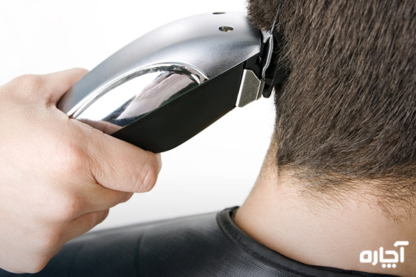 کوتاه کردن مو با ماشین ریش تراش