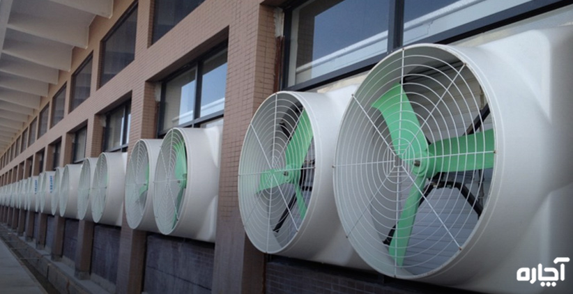تعمیر هواکش صنعتی و خانگی