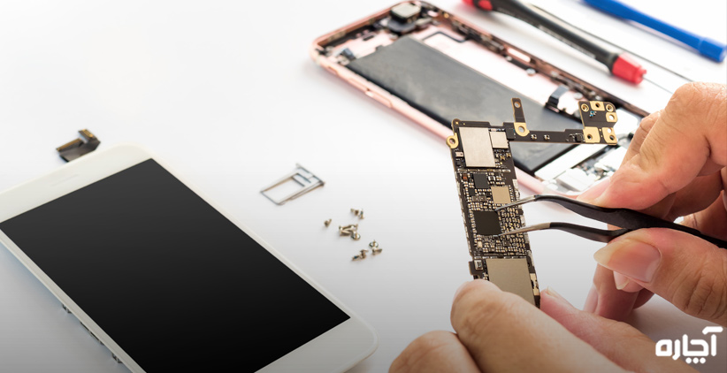 تعویض ال سی دی گوشی در محل