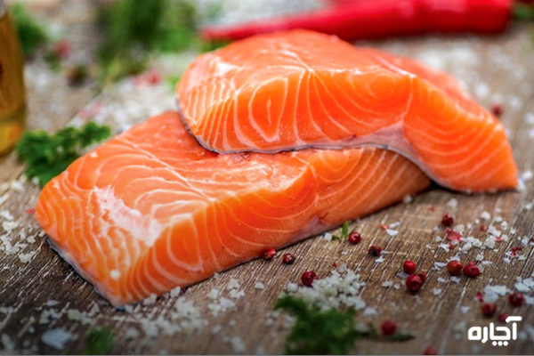 ماهی سالمون سرشار از ویتامین B6