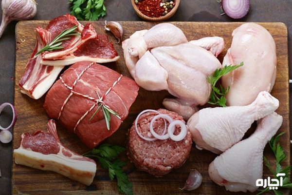 گوشت و مرغ حاوی ویتامین b6