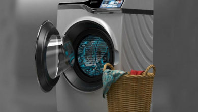 علت ماندن آب در جاپودری ماشین لباسشویی