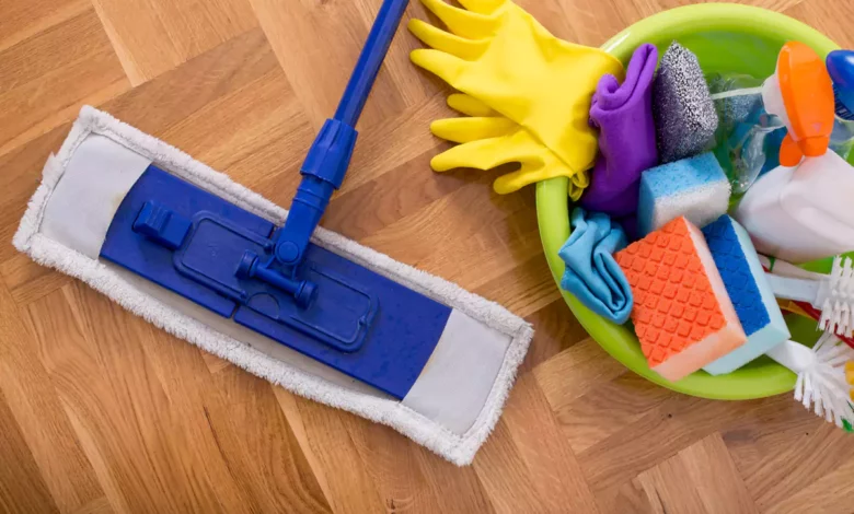 تمیزکاری خانه در کمترین زمان